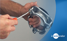 Как снять и разобрать измельчители insinkerator