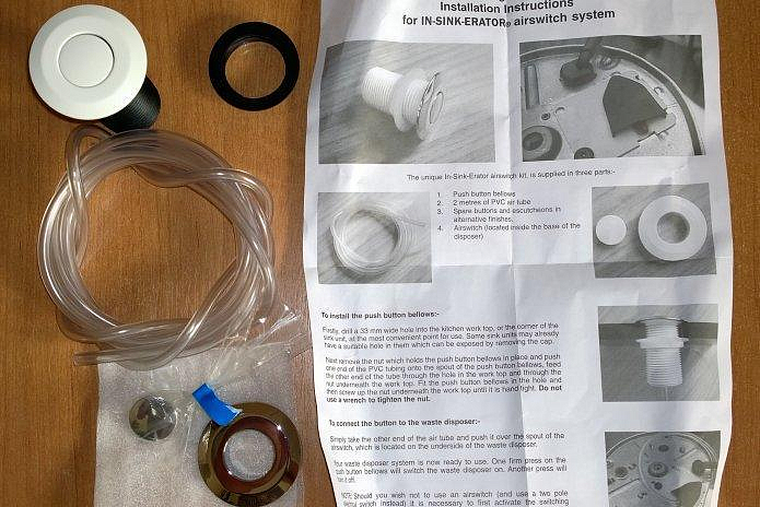 Кнопка пневматического управления InSinkErator ISE PB-B №64452 preview 3