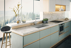 Смеситель горячей и холодной воды InSinkErator AquaHot F-H4N1-BC-1-L