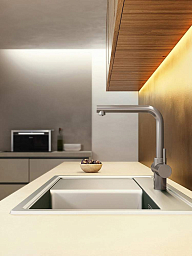 Смеситель горячей и холодной воды InSinkErator AquaHot F-H4N1-BC-1-L